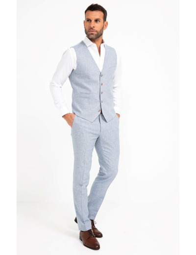 Gilet de costume Sabiblu