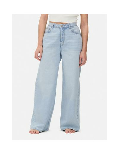 Jean denim ample