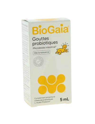 Biogaia Lactobacillus Reuteri Solution Buvable Flacon Compte-gouttes De 5 Ml