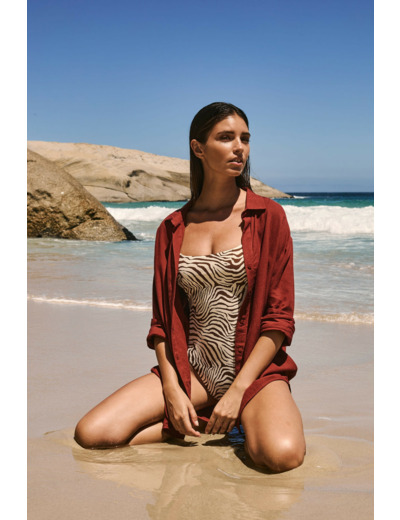 Chemise avec lin,Chemise avec lin;${refinementColor}