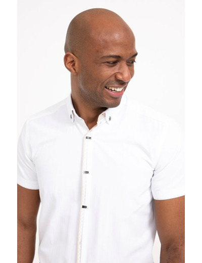 Chemise Pablo Uni Geo Sabbia Studio