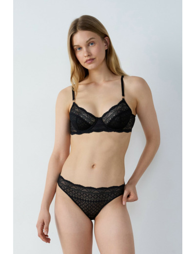 Soutien-gorge corbeille en dentelle