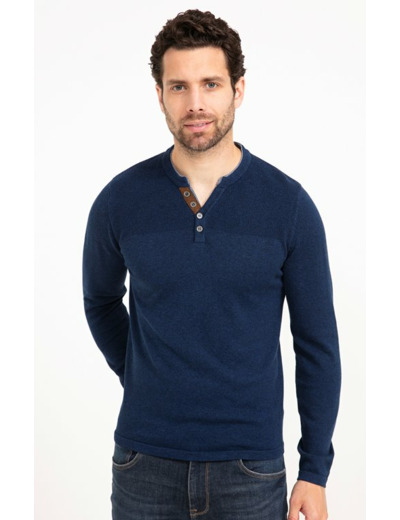 Pull Uni Col Tunisien