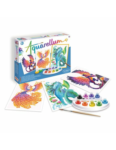 AQUARELLUM ANIMAUX MYTHIQUES
