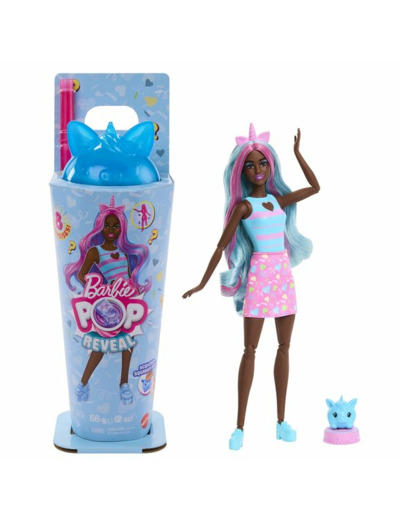 BARBIE POP REVEAL LICORNE BLEUE