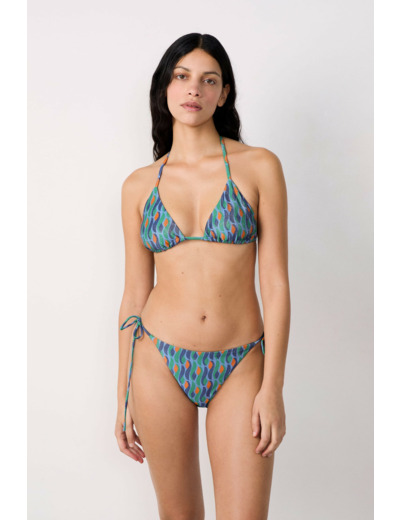 Triangle haut de maillot pailleté