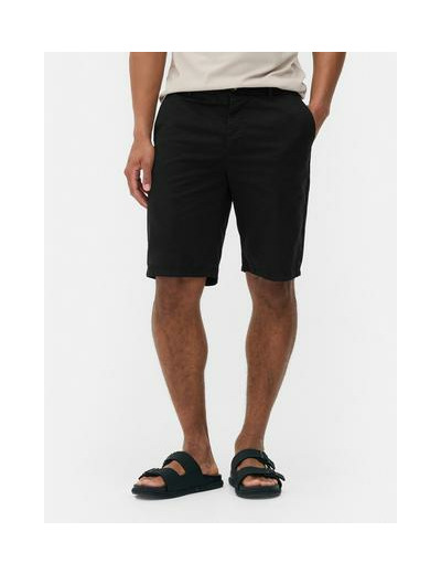 Short chino à braguette boutonnée