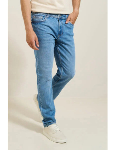 Jean straight 4 longueurs - Bleu