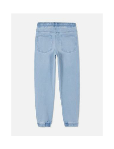 7-15 ans | Bas de jogging en jean à revers