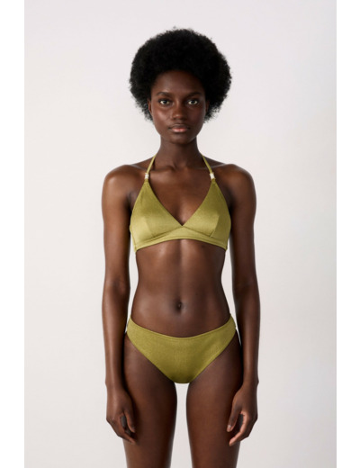 Triangle haut de maillot pailleté