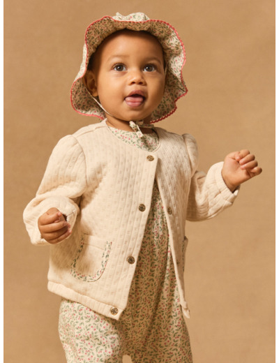 Cardigan en tubique