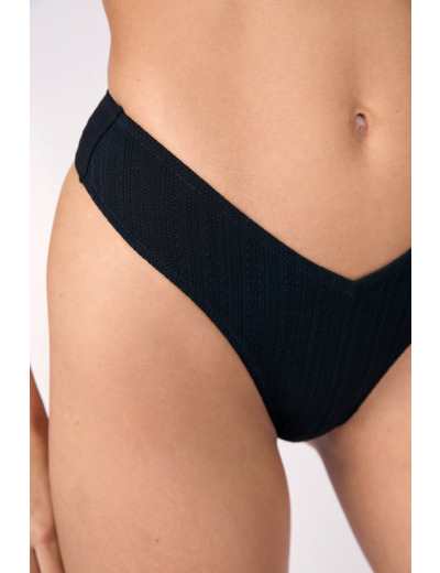 Culotte bikini bas de maillot détail anneau