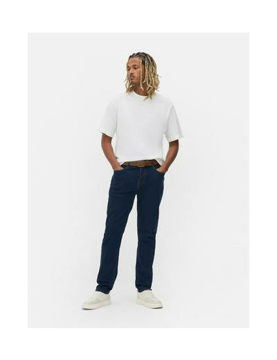 Jean coupe slim à taille mi-haute