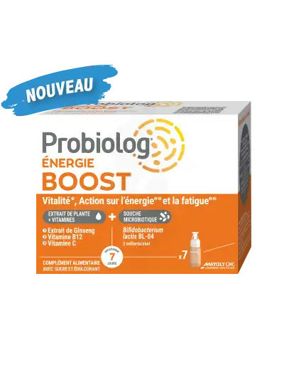 Probiolog Energie Boost Solution Buvable 7 Shots/10 Ml