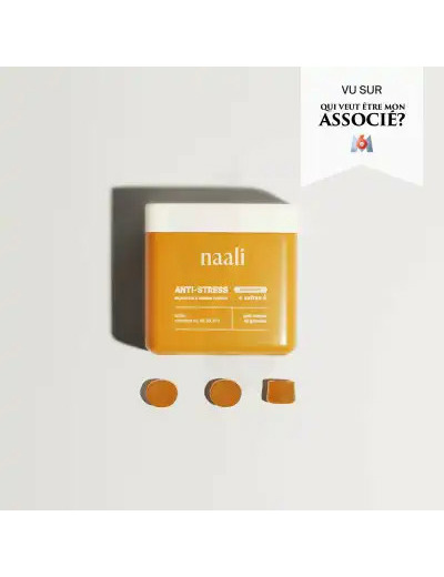Naali Anti-stress Au Safran Gummies Boîte De 42