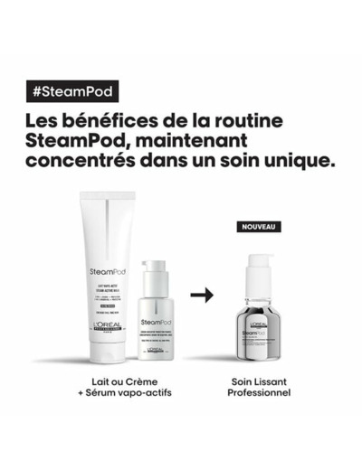 Soin lissant professionnel 3-en-1 SteamPod