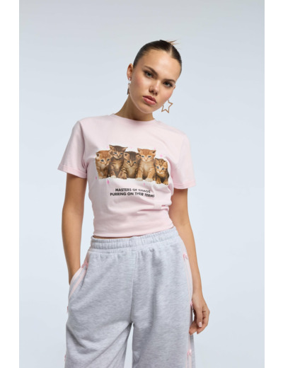 T-Shirt avec impression