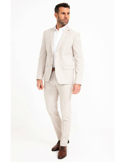 Veste de costume coupe ajustée Sabbia