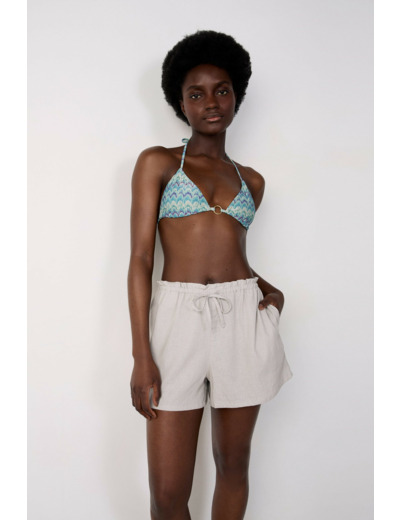 Short de plage à nouer