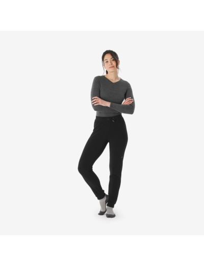 Collant polaire de trek homme, MT100 noir