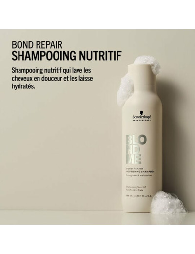 Shampooing nutritif Blondme Bond Repair