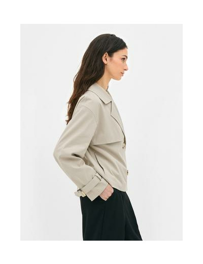 Veste imperméable droite
