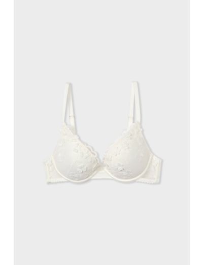 Soutien-gorge N.2 - Le push-up plongeant brodé