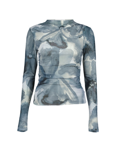 T-shirt à manches longues avec imprimé