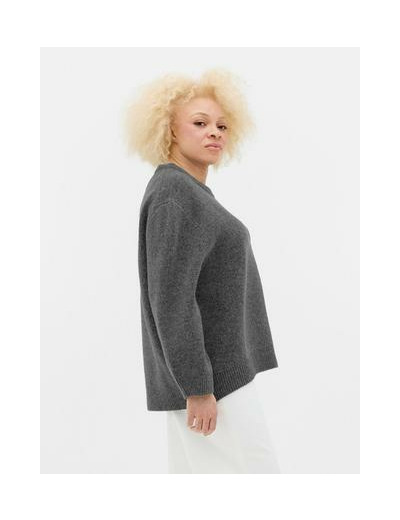 Pull oversize à col ras-du-cou Essential