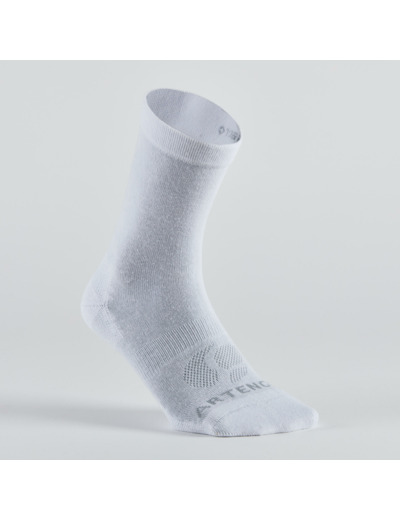 CHAUSSETTES DE SPORT HAUTES RS 160 BLANC LOT DE 3