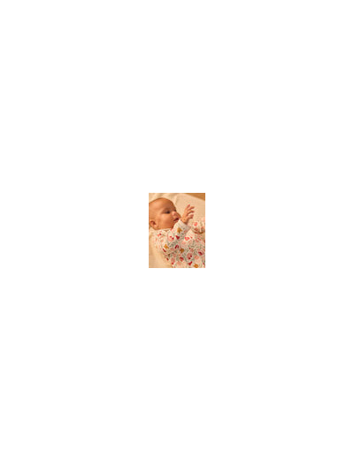 Grenouillère à imprimé floral pour bébé fille