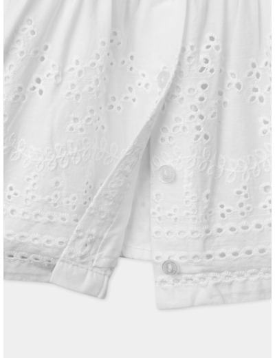 Blouse brodée