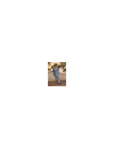 Pantalon bleu acier pour garçons