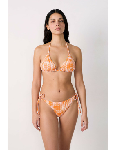 Triangle haut de maillot imprimé