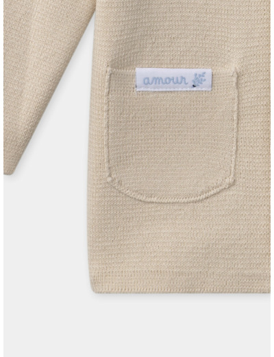 Gilet à col