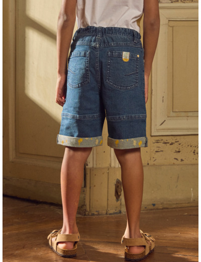 Bermuda en denim