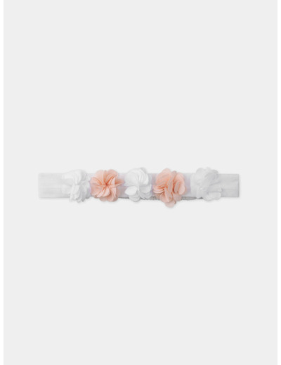 Bandeau fleurs 3D