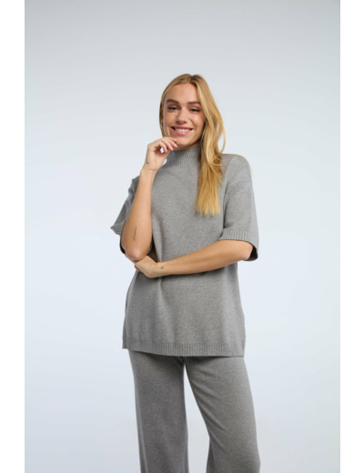 Pull à manches courtes