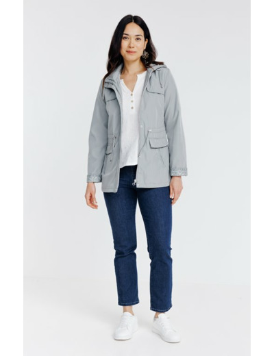 Parka à capuche
