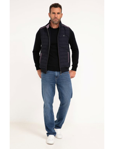 Cardigan sans manche Rose