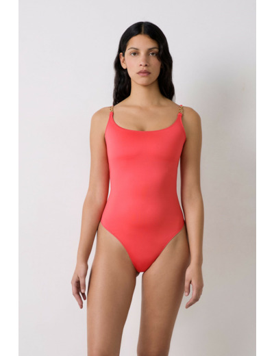 Maillot de bain 1 pièce détails bijoux