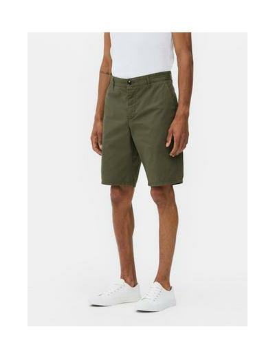 Short chino à braguette boutonnée