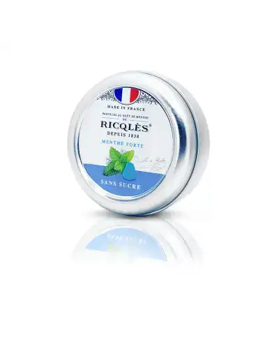 Ricqlès Pastilles Menthe Sans Sucre Boîte De 45 G