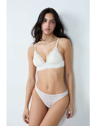 Soutien-gorge N.8 - Le triangle sans armatures