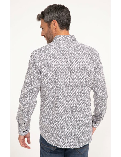 Chemise manches longues Flammes