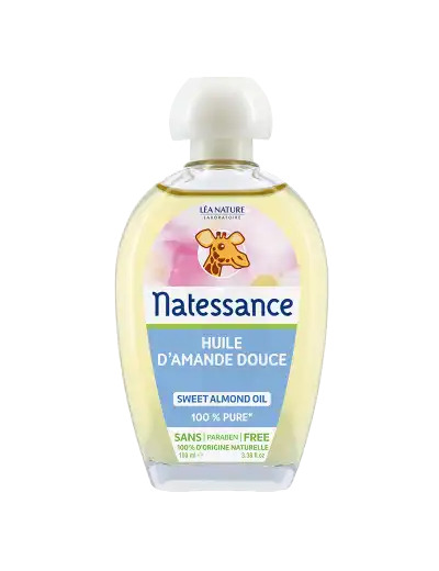 Natessance Bébé Huile Amande Douce 50 Ml
