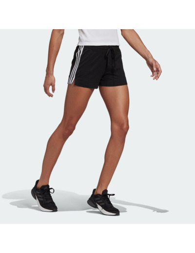 SHORT DE FITNESS SOFT TRAINING ADIDAS FEMME noir
