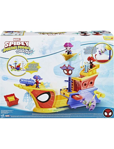 BATEAU DE PIRATES À BULLES - SPIDEY WATERWEBS