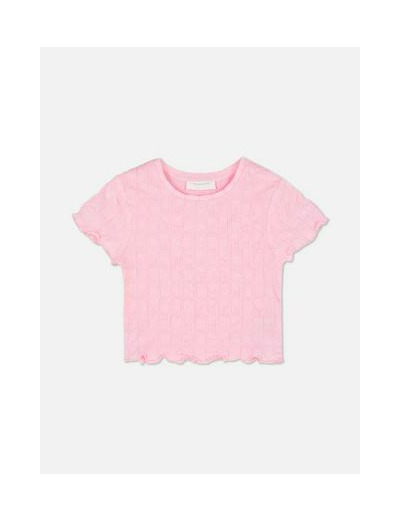 1,5–8 ans | T-shirt texturé à finitions ondulées