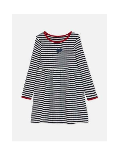 18 mois-8 ans | Robe en pointelle à nœud